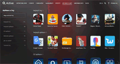 Desktop Screenshot of aplikace.o2active.cz