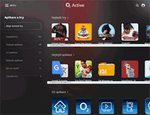 Tablet Screenshot of aplikace.o2active.cz